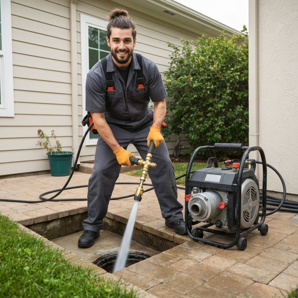 Hydro Jetting services in Lowell and Tewksbury MA