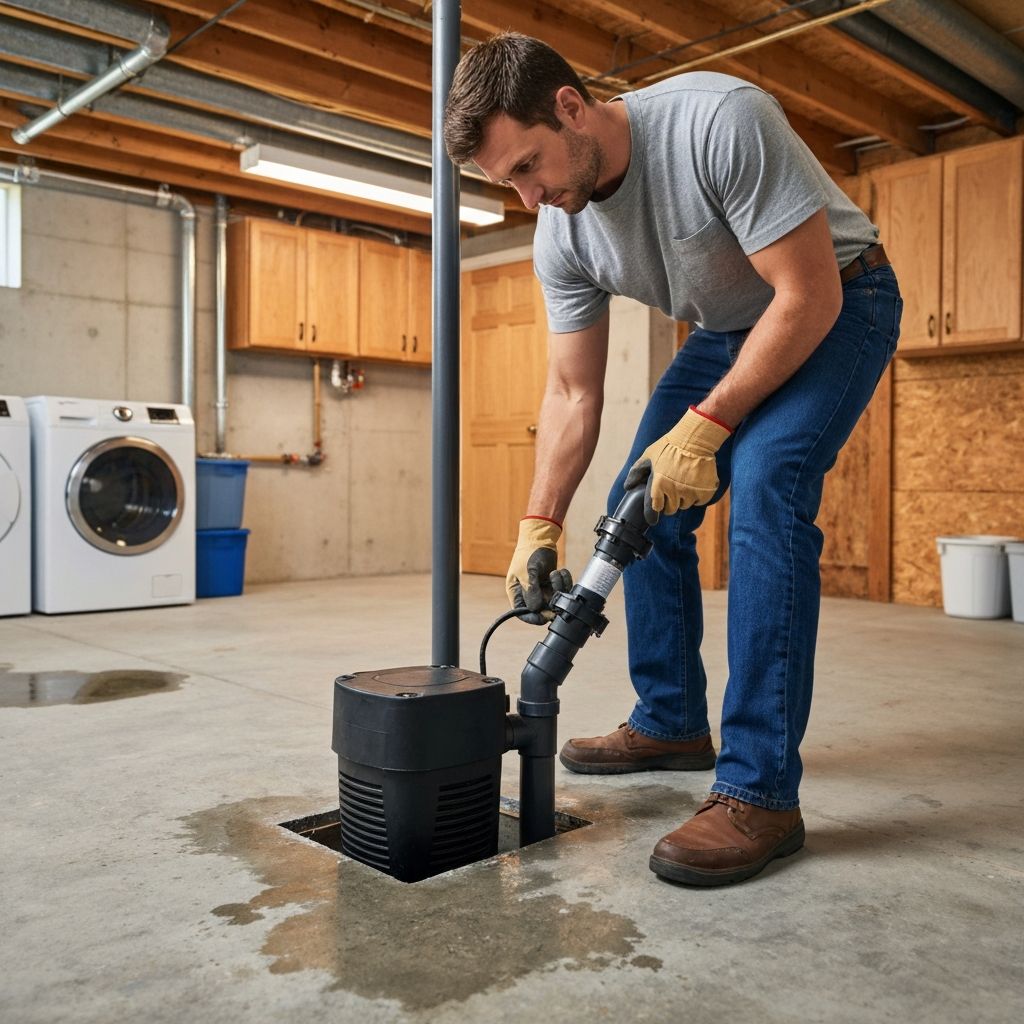 Sump Pump Services services in Lowell and Tewksbury MA