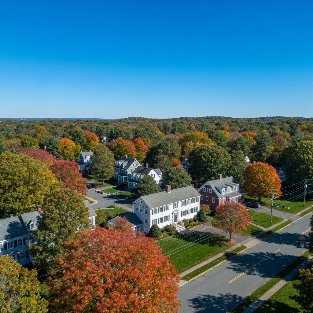 Service area around Tewksbury, MA